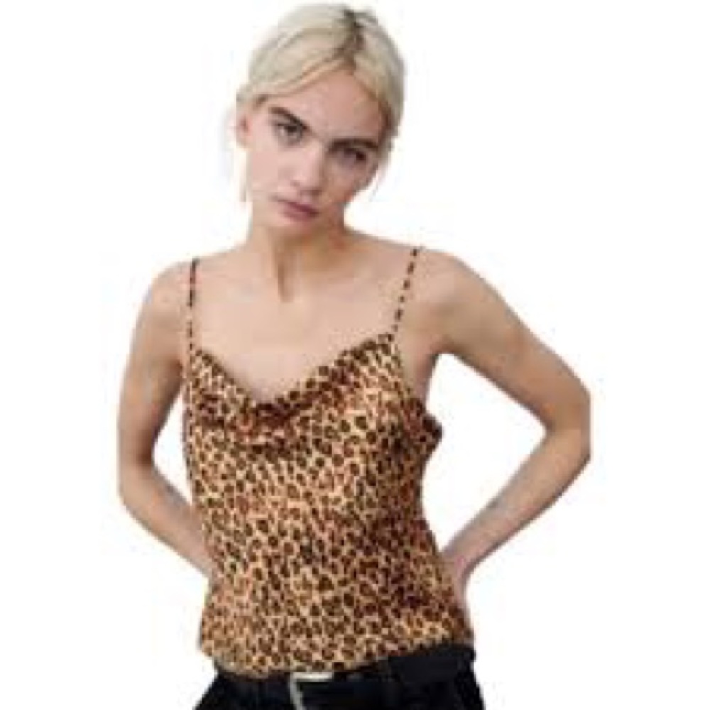 EKOUAER | Cheetah Sleeveless Camisole